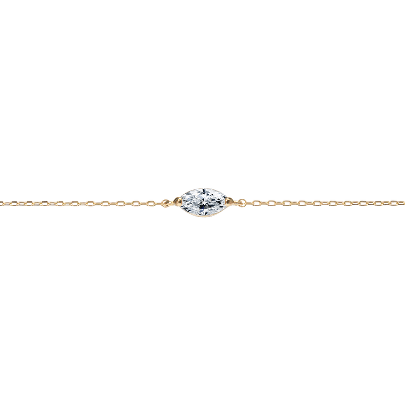 0.3ct Marquise Diamond Bracelet - PRMAL