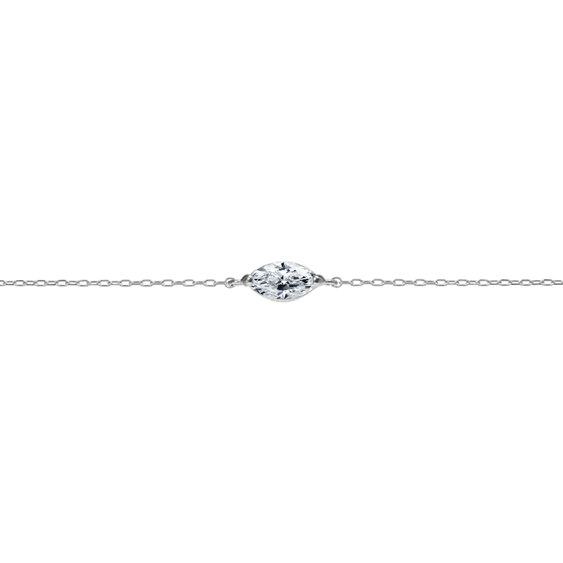 0.3ct Marquise Diamond Bracelet - PRMAL