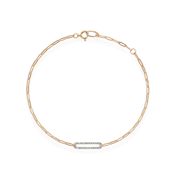 Pave Clip Bracelet - PRMAL