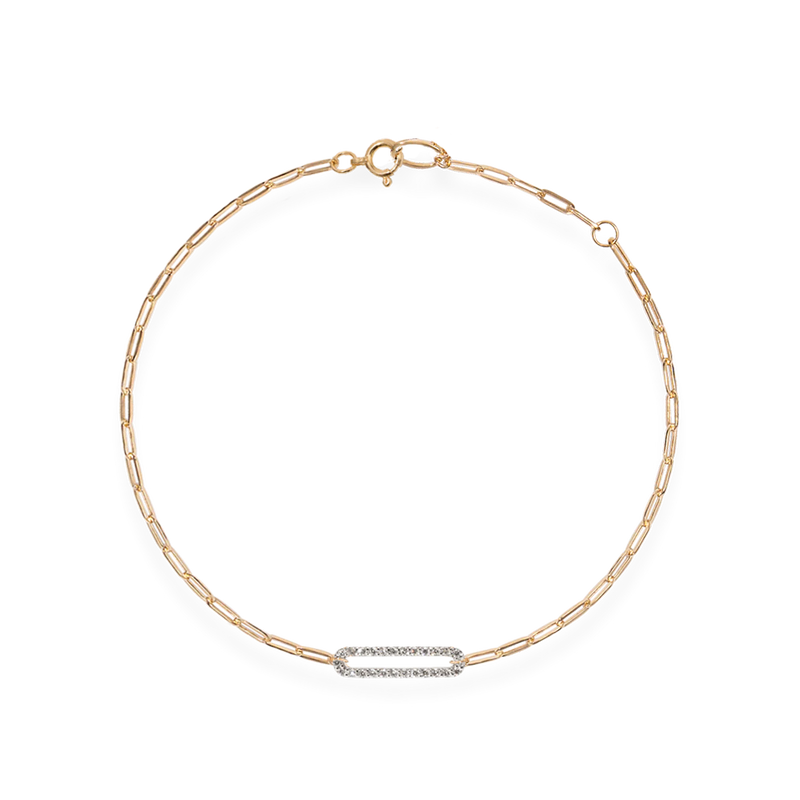 Pave Clip Bracelet - PRMAL