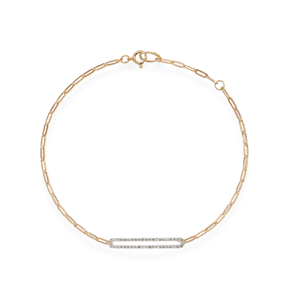 Pave Long Clip Bracelet - PRMAL