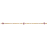 Passage Pink Diamond Station Bracelet - PRMAL