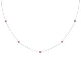 Passage Pink Diamond Station Choker Necklace - PRMAL