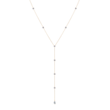 Passage Station Marquise Lariat Necklace - PRMAL