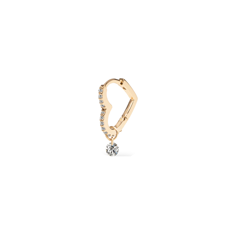 Diamond Hoop Charm - PRMAL