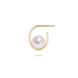 Pearl Oval Earring M - PRMAL