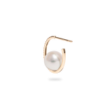 Pearl Oval Earring M - PRMAL