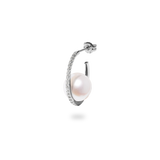 Pearl Oval Earring M - PRMAL