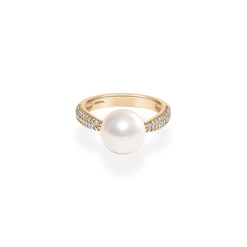 Pearl Oval Dome Ring - PRMAL