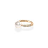 Pearl Oval Dome Ring - PRMAL