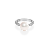 Pearl Oval Dome Ring - PRMAL