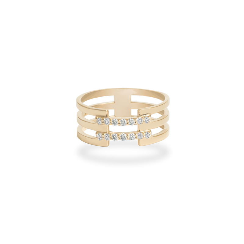 Triple Band Ring - PRMAL