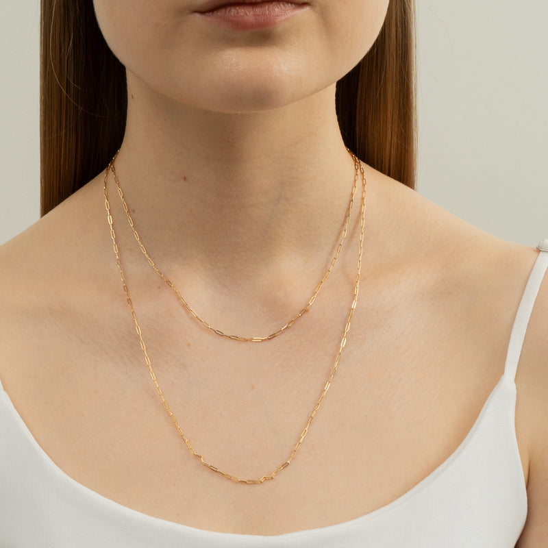 Box Chain Necklace - PRMAL