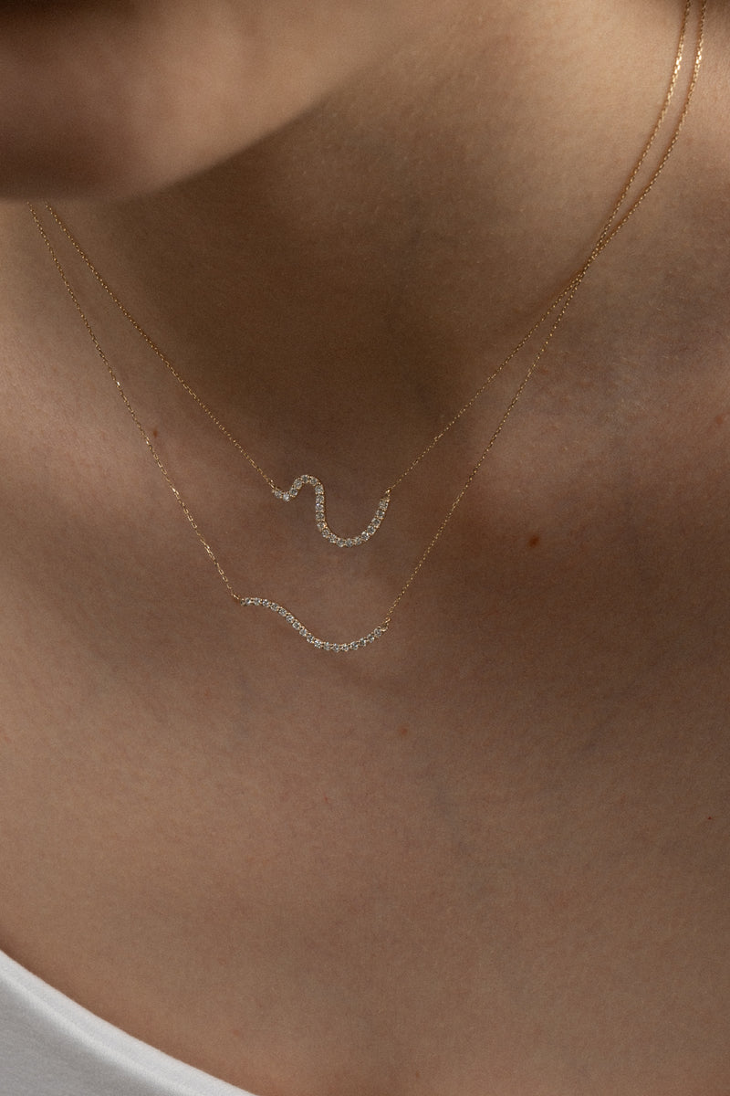 Massive Wave Necklace - PRMAL