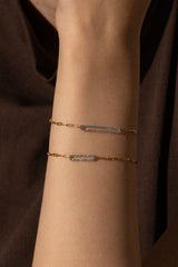 Pave Long Clip Bracelet - PRMAL