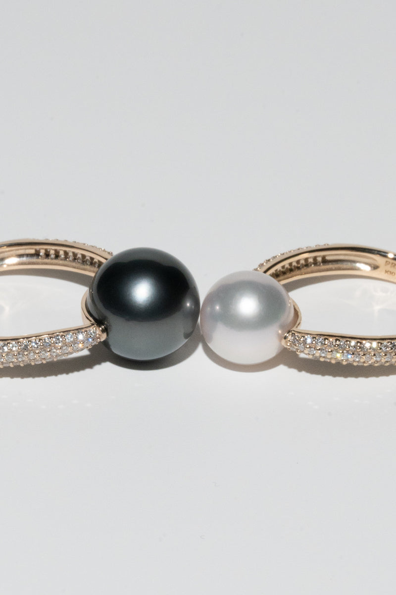 Pearl Oval Dome Ring - PRMAL