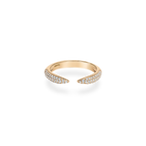 Pave Dome Open Ring - PRMAL