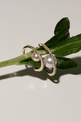 Wrap Pearl Ear Cuff S - PRMAL