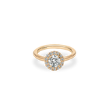 Faria Halo Bold Plain Ring - PRMAL