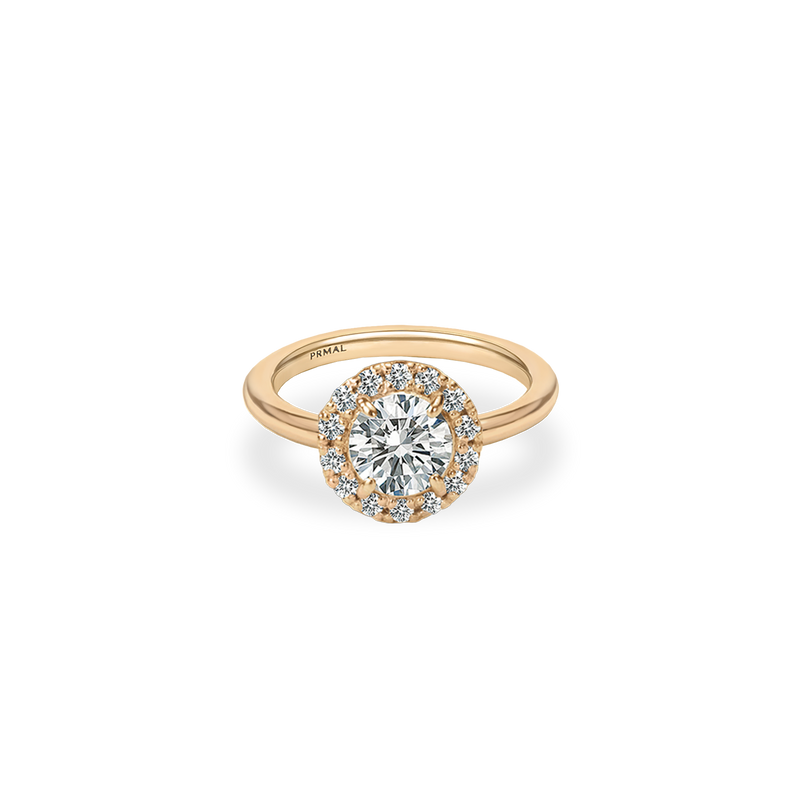 Faria Halo Bold Plain Ring - PRMAL