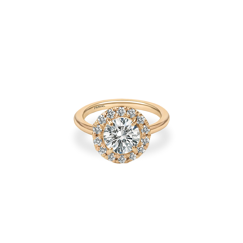 Faria Halo Bold Plain Ring - PRMAL