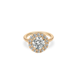 Faria Halo Bold Plain Ring - PRMAL