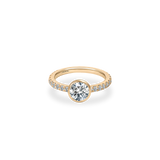 Noia Bezel Bold Pave Ring - PRMAL