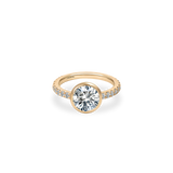 Noia Bezel Bold Pave Ring - PRMAL