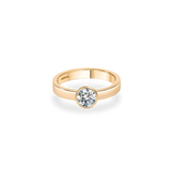 Larisa Bezel Bold Flat Ring - PRMAL