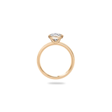 Larisa Bezel Bold Flat Ring - PRMAL