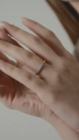 Rota Half Eternity Hug Ring