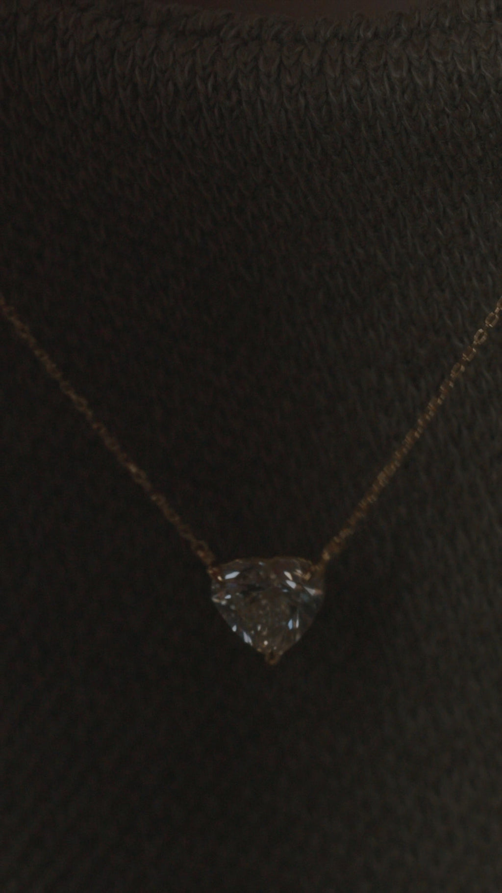 Heart Diamond Necklace - PRMAL