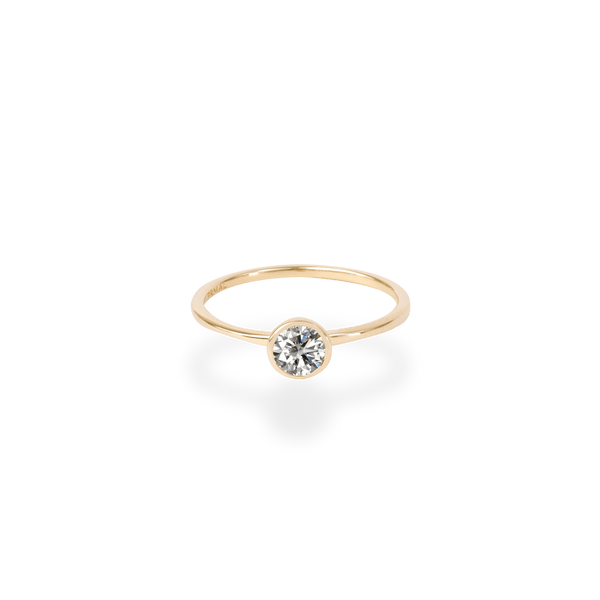 ダイアモンドの指輪/RING/ 0.40 / 0.15 ct.